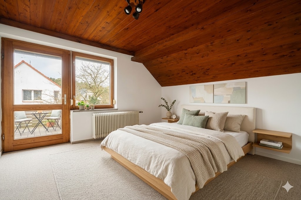 Elternschlafzimmer KI home staging