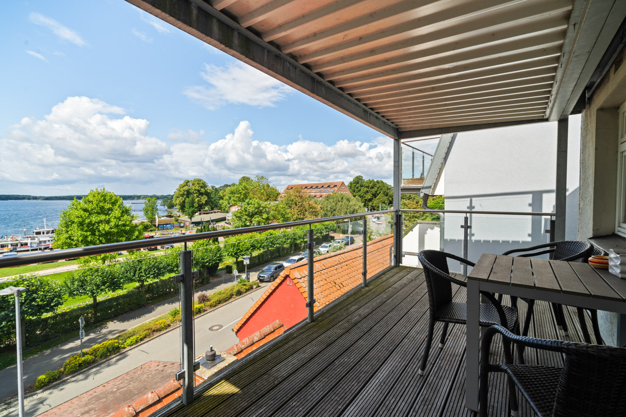 Balkon an der Küche