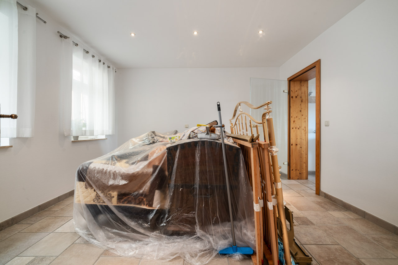 Schlafzimmer im Erdgeschoss
