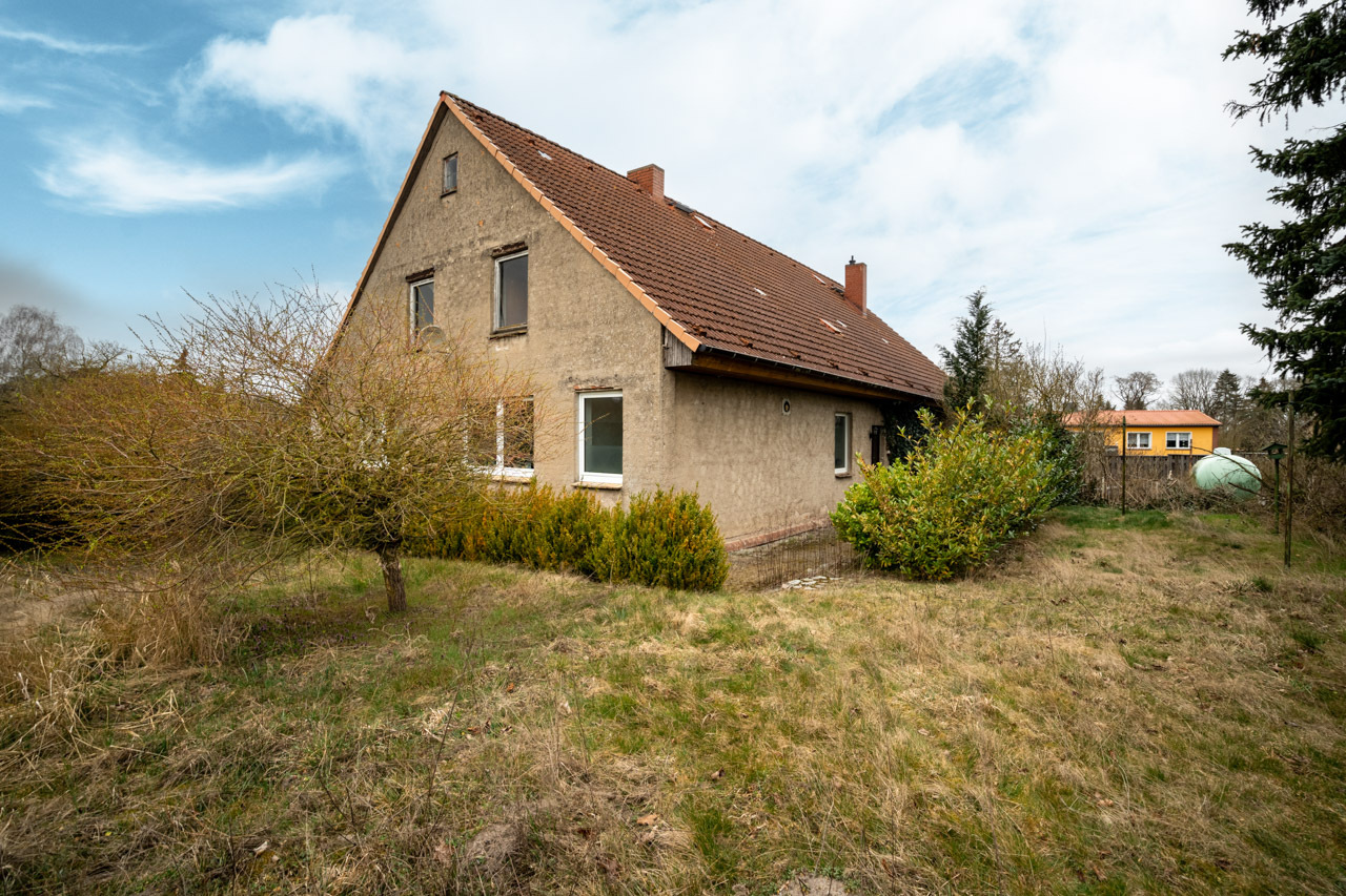 Ansicht Giebel-Haupthaus