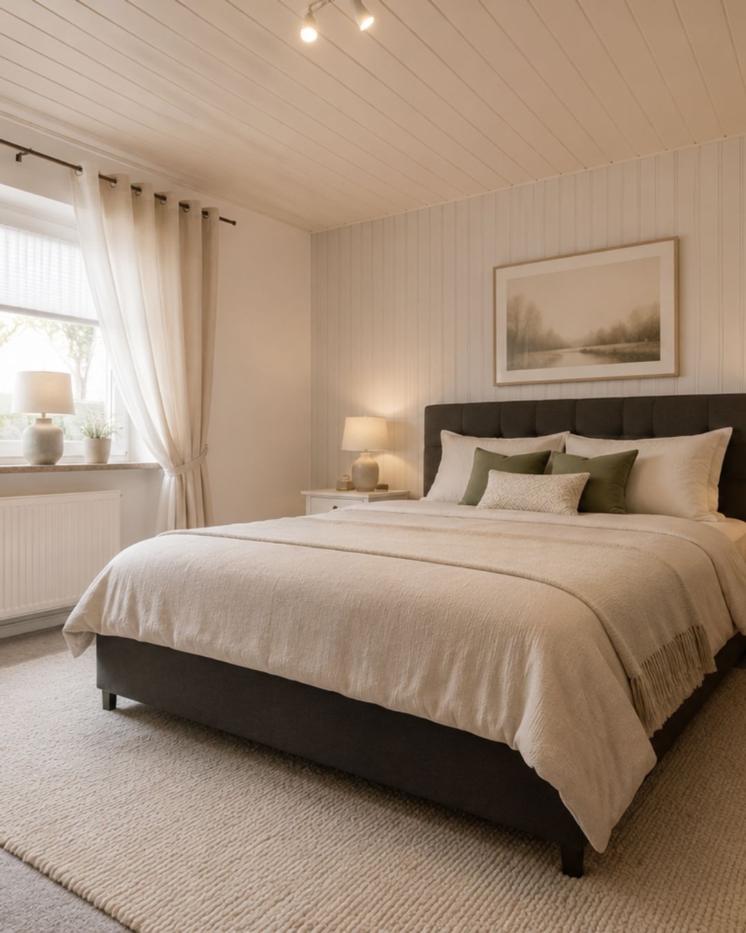 Schlafzimmer KI home staging