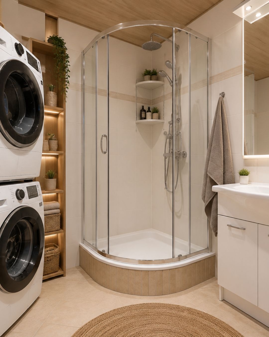 Badezimmer KI home staging