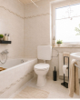 Badezimmer KI home staging - Stadthaus mit viel Platz und Potenzial – ideal für Wohnen und Arbeiten unter einem Dach!