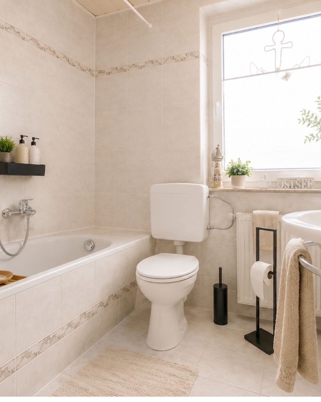 Badezimmer KI home staging