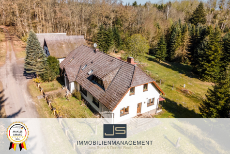 Historischer Jagdsitz mit Einliegerwohnung in idyllischer Alleinlage, 17392 Sarnow, Haus